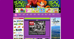 Desktop Screenshot of herotoon.com